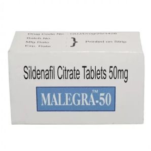 Malegra Sildenafil Citrate USP 50mg Tablets
