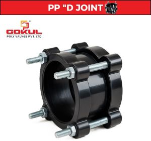 Gokul Polypropylene D Joint, Color : Black for Fittings
