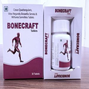 Bonecraft Tablet, Color : White, Packaging Type : Box