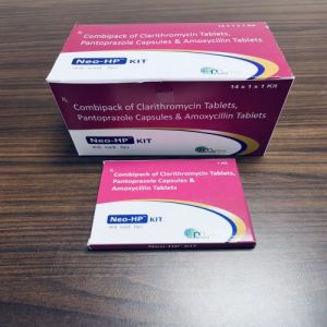 Neo-HP Kit, Composition : Clarithromycin Tablets