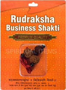 Business Shakti Rudraksha Kavach, Shape : Round