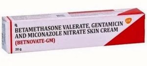 Betamethasone Valerate Gentamicin And Miconazole Nitrate Skin Cream
