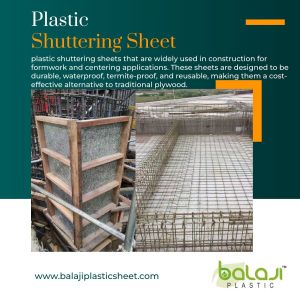 Customize Size Plastic Shuttering Sheet