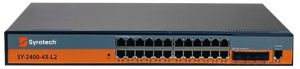 Syrotech SY-2400-4X-L2 Managed Poe Switch