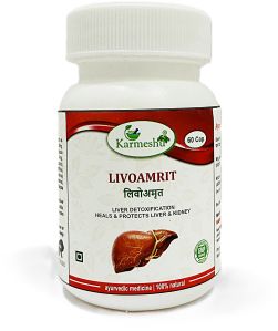 Karmeshu Livoamrit Capsule, Medicine Type : Herbal Supplements