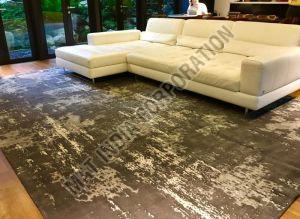 Wool Hand Knotted Rugs, Shape : Rectangular, Round, Square for Indoor