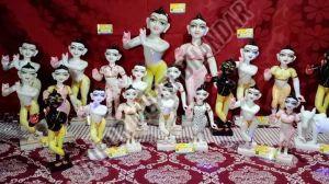 Polished Marble Radha Krishna Iskon Murti, For Shop, Office, Home, Feature : Best Quality