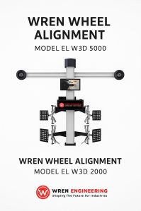 Wren 3d Wheel Alignment Machine, Color : Black