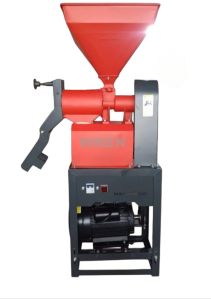 Wren Semi Automatic Stainless Steel Mini Rice Mill Machine