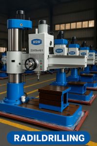 Wren Hydraulic Radial Drilling Machine Wz3050, Color : Blue, Green