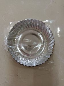 Plate Silver 7 Inch Disposable Paper Plate
