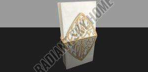Polished Plain Stainless Steel Tissue Holder Antique