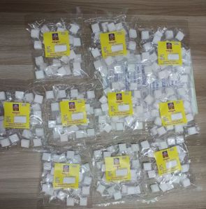 Square Camphor Tablets, Packaging Type : White for Aromatic Purposes