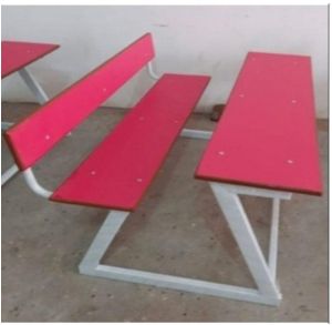 Metal School Furniture, Color : Black