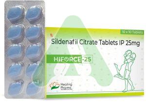 Hiforce 25 Mg Tablets, Packaging Type : Strips