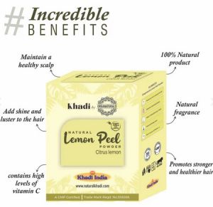 Lemon Peel Powder, Color : Pale Yellow, Grade : Premium