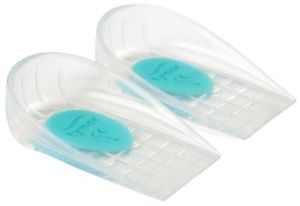 Tynor Cure Silicone Heel Cushion, Color : White