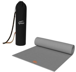 Plain TPE Yoga Mat, Color : Blue, Grey & Purple Standard