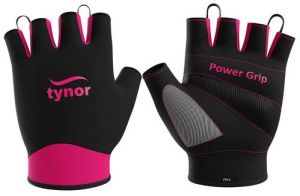 Plain Neoprene Tynogrip Women Gym Gloves, Color : Neon Purple