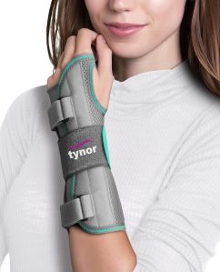 Elastic Tynor Cure Wrist & Forearm Splint, Color : Grey