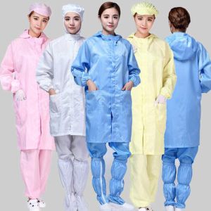 98% Polyester 2% Carbon Fiber ESD Aprons S/M/L/XL/XXL/XXXL