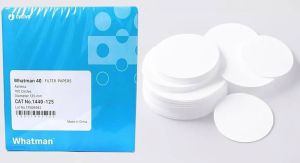 125mm Whatman Grade 40 Ashless Filter Papers