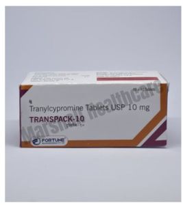 Transpack-10 Medical Grade Tranylcypromine Sulfate Tablets
