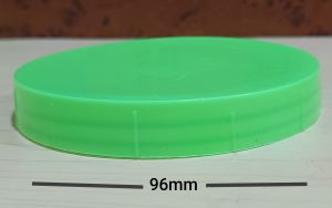 Green Plastic Jar Cap