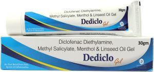 Dediclo 30gm Gel, Packaging Type : Paper Box for Topical Application