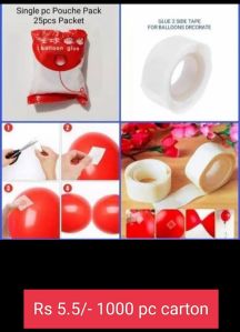 Acrylic Adhesive Double Sided Balloon Glue Tape
