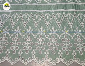 Designer Cotton Embroidered Fabric, Technics : Embroidery Work