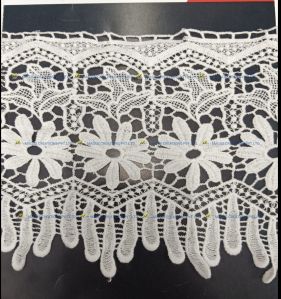 White Polyester Gpo Lace