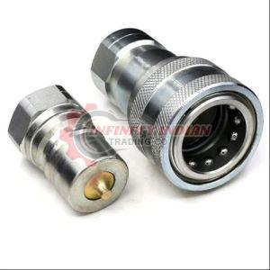 Steel Hydraulic Quick Release Coupling, Color : Silver