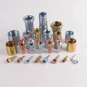 Steel Powder Coated Hydraulic Tractor Hose Pipe Fittings