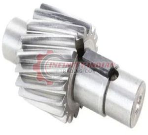 Steel Pinion Shaft, Color : Silver for Transmitting Rotational Motion