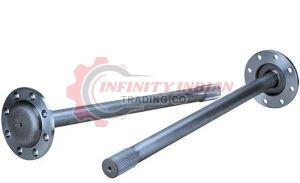 Steel Polished Tractor Axle Shafts, Color : Metallic
