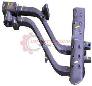 Steel Tractor Brake Pedal Assembly, Color : Grey