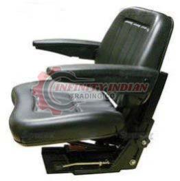 Leather Polished Tractor Driver Seat, Color : Black