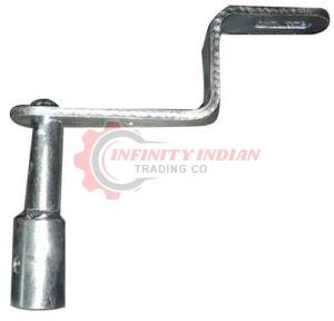 Steel Tractor Parking Brake Lever Assembly, Color : Silver