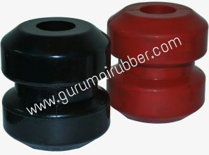 Rubber Hollow Spring, Color : Black for Industrial