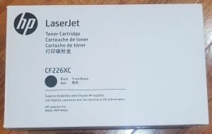 genuine hp cf226x high capacity black toner cartridge