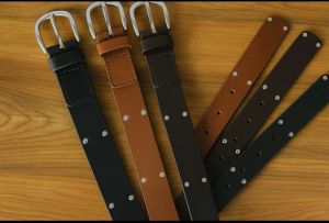 Elysian Hide Plain Ladies Leather Belts, Color : Multicolor