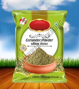 Plastic Custom Printed Coriander Packaging Pouches