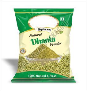 Printed Plastic Natural Dhaniya Packaging Pouches