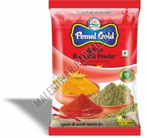 Printed Plastic Red Chilli Powder Packaging Pouches