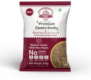Organic 200 Gm Cumin Seeds, Color : Brown Raw