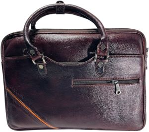 Grafty Global Plain Leather School Bags 16*12, Gender : Male