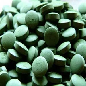 Ayurvedic Spirulina Tablets, Color : Green, Packaging Type : Bottle