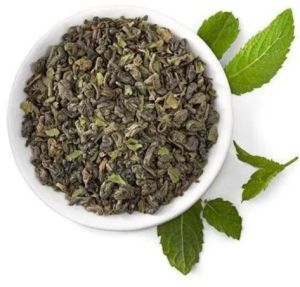 Green Herbal Tea Leaves, Packaging Type : Resealable Pouch