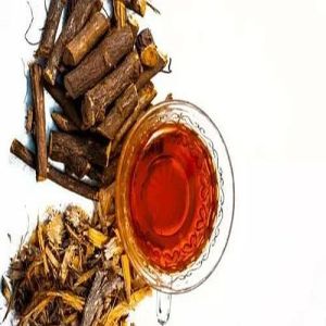 Mulethi Liquid Extract, Color : Dark Brown for Dietary Supplement